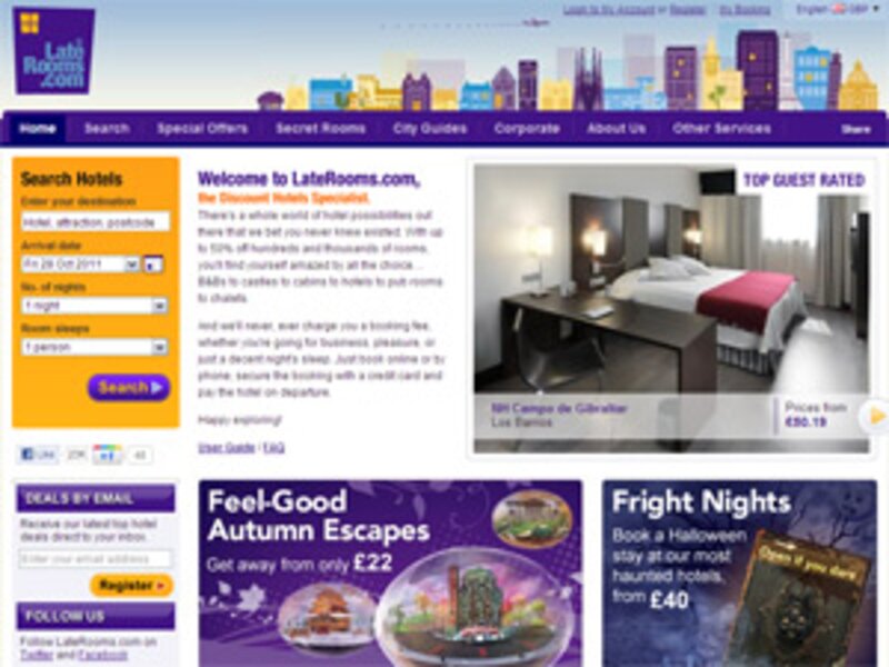 Laterooms dominated summer 2011 hotel searches – Greenlight