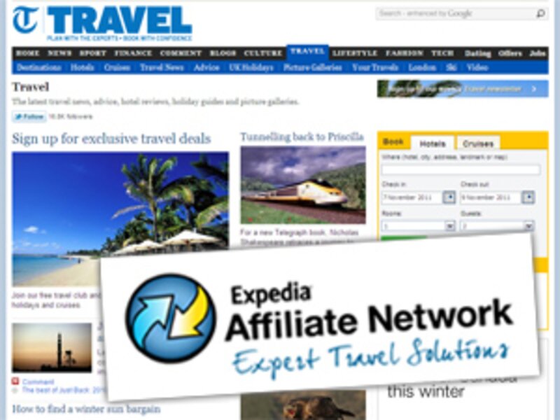 Expedia Affiliate Network ties up Telegraph deal