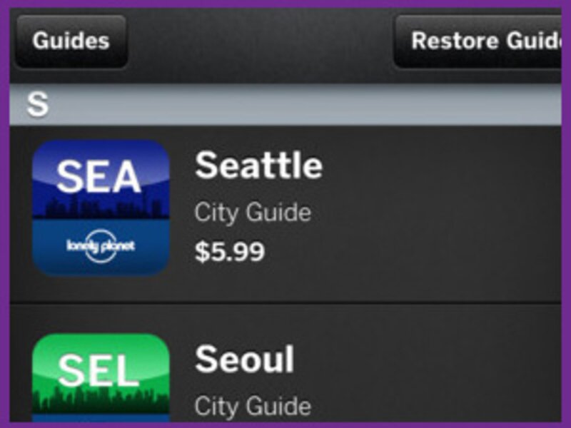 Lonely Planet unveils clutch of country guide apps