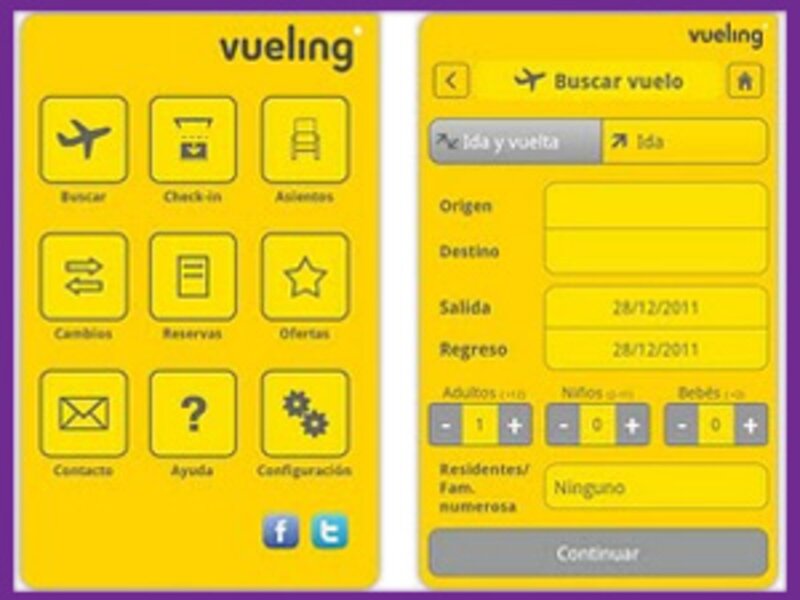 Vueling develops Android booking app