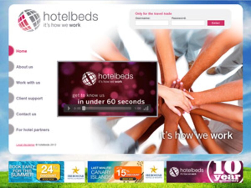 Hotelbeds forecasts sales growth of 20% for 2013