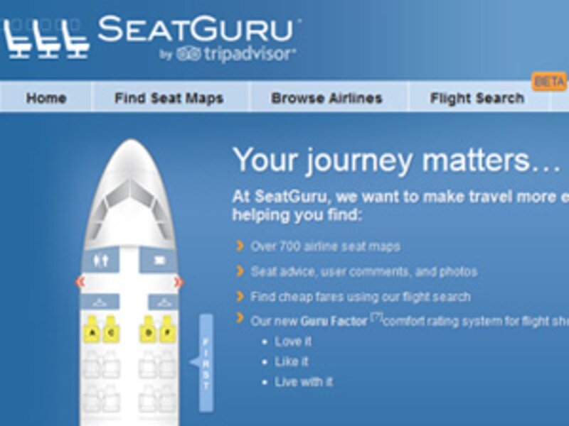 SeatGuru introduces the ‘Guru Factor’ quality score to air fare shopping