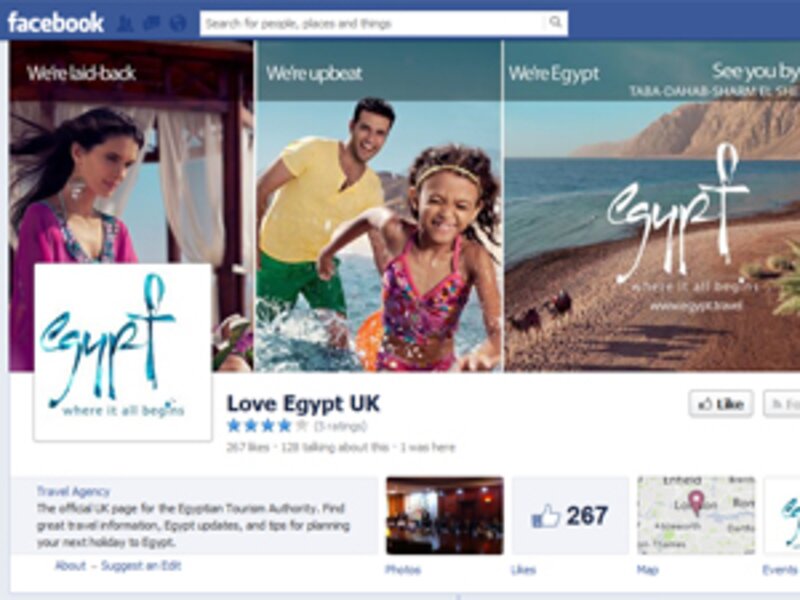Egypt turns to Facebook to engage and inform tourists