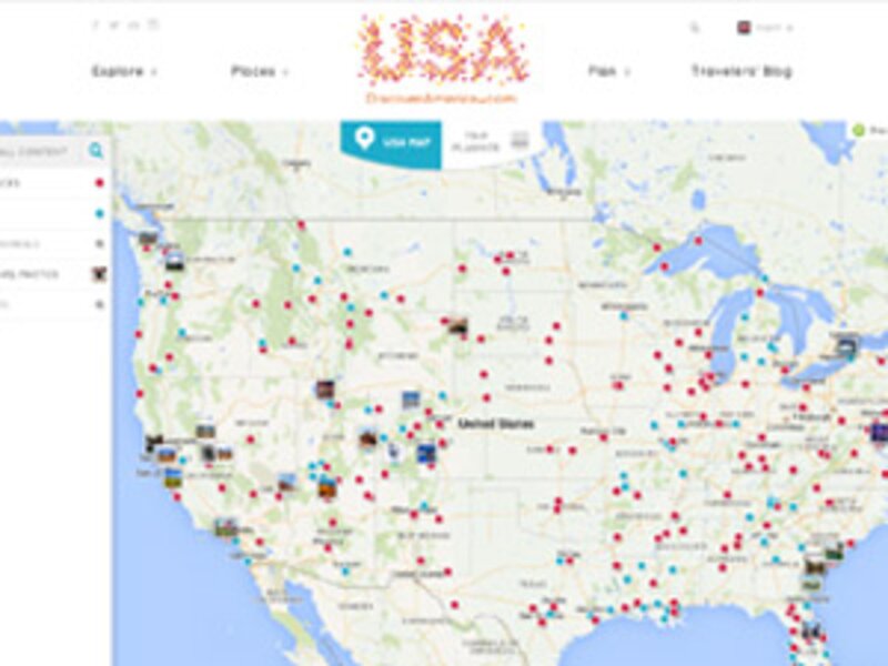Brand USA Road Trip Planner harnesses social content