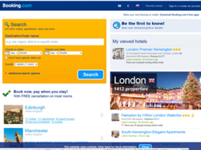 ASA rejects challenge against Booking.com TV advert