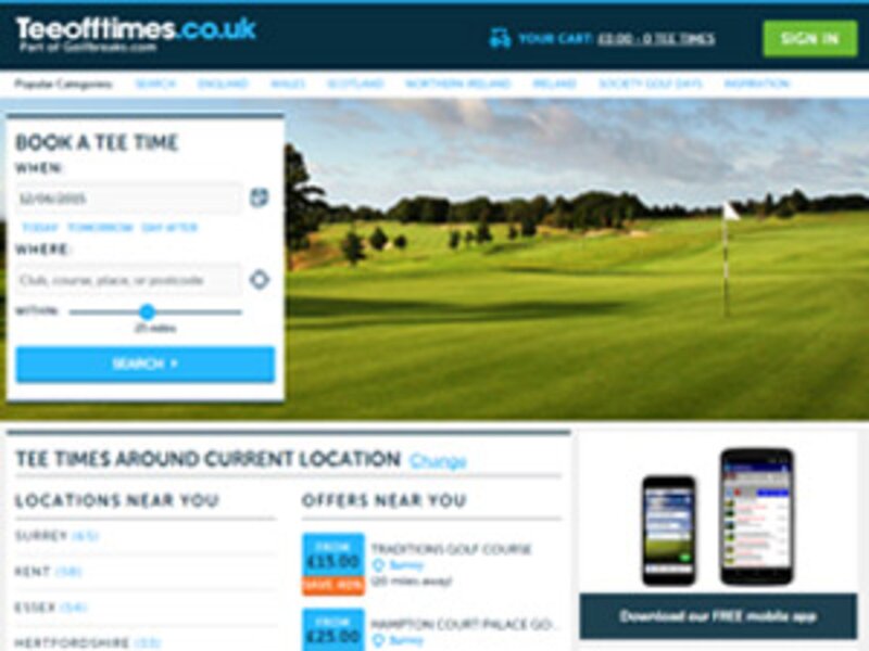 Golfnow acquires Teeofftimes.co.uk for undisclosed sum
