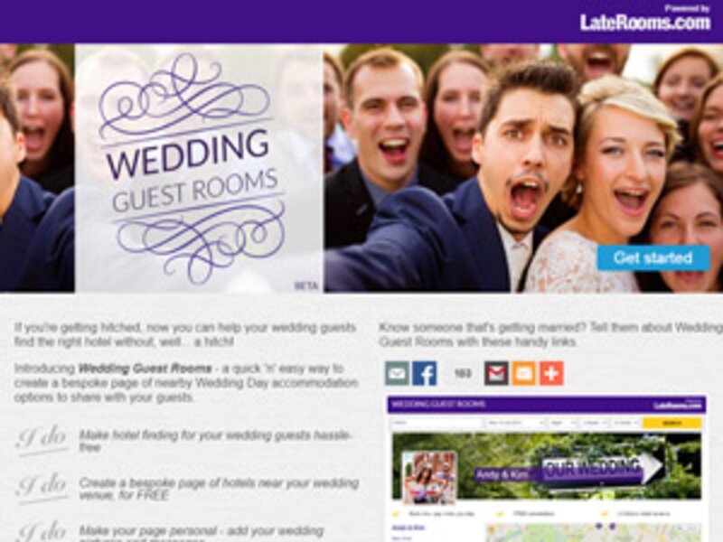 LateRooms.com launches dedicated wedding guest accomodation site