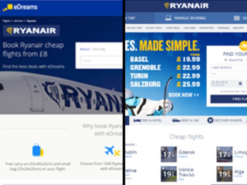 Ryanair ratchets up screenscraper dispute with poll claiming consumers feel duped