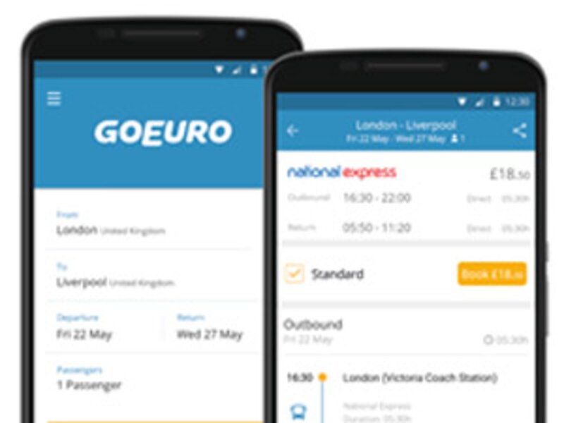 New GoEuro app claims to simplify searching for rail and coach travel