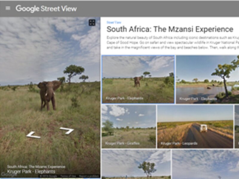 Google Street View showcases South Africa’s natural wonders