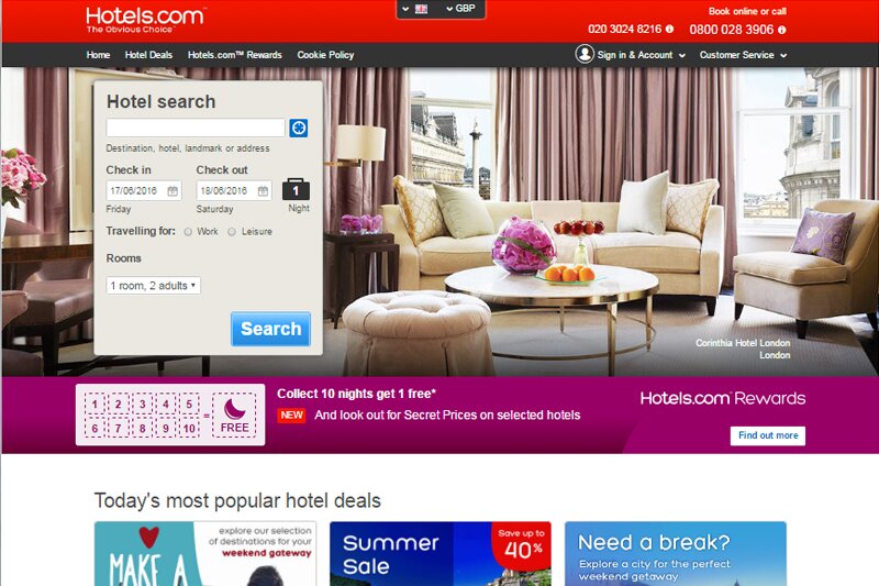 Hotels.com claims surge in ‘break from Brexit’ searches