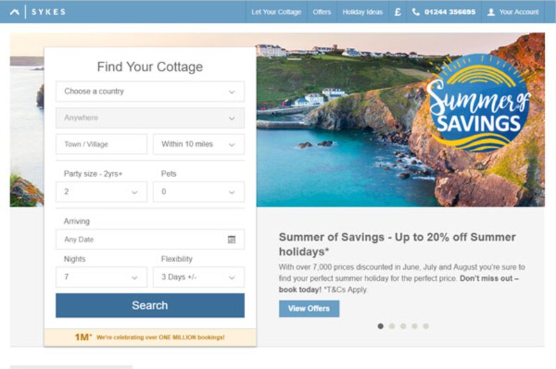 Advertising watchdog bans Sykes Cottages listing