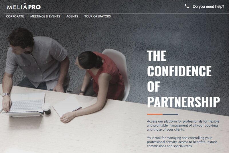 Meliá refreshes B2B portal amid ongoing digitisation