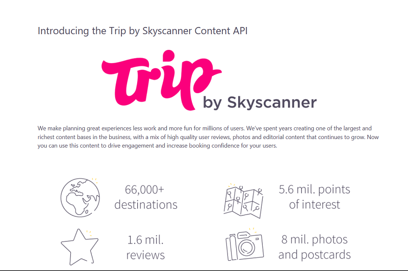 Skyscanner makes Trip available to OTAs through API