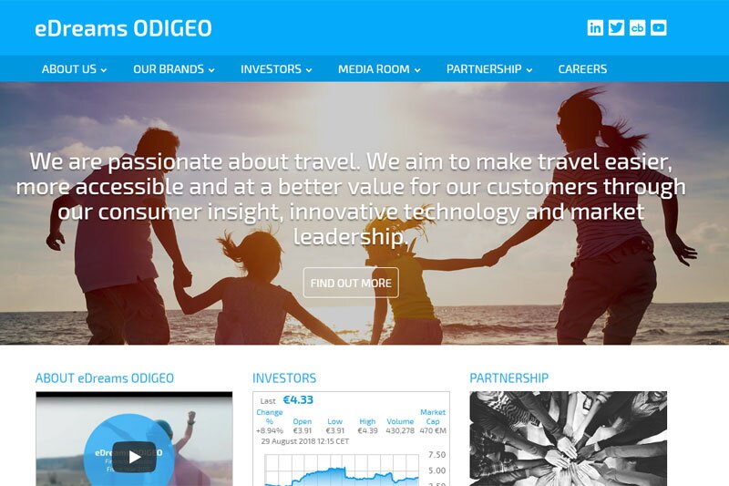 EDreams ODIGEO completes agreement to buy Silicon Valley-based hotel booking platform