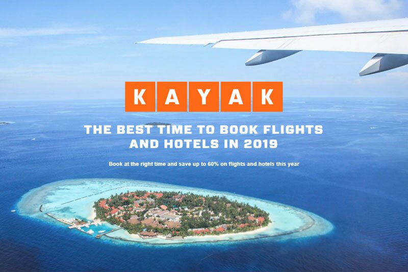 KAYAK data points British bargain hunters to best time to book