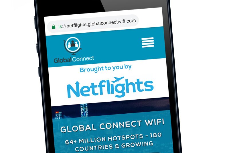 Netflights and Global Connect agree first travel partnership for Wi-Fi access
