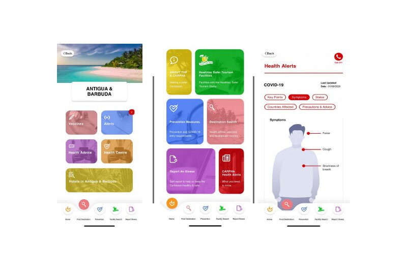 New health app to provide information for visitors to the Caribbean