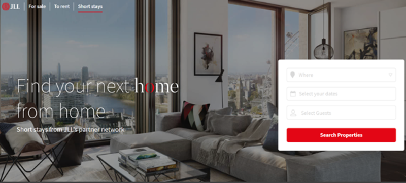 Real estate services provider JLL launches short-stay booking platform