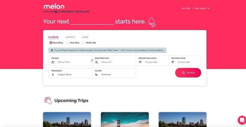 Corporate Traveller set to unveil Melon platform at Business Travel Show