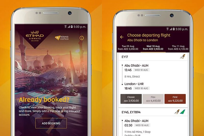 Etihad Airways expands mobile app to Android