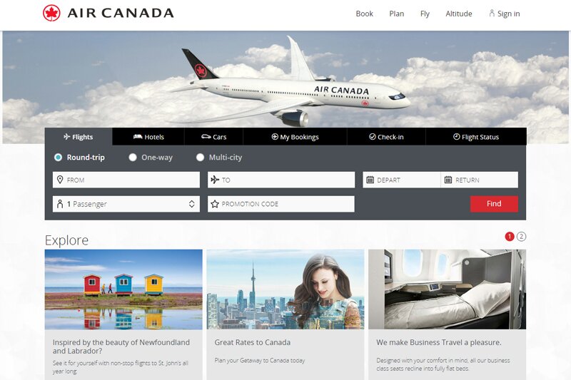 Air Canada hails UX improvements after Amadeus collaboration