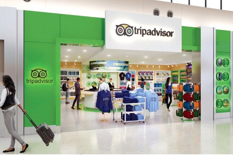 TripAdvisor to open branded store at airport