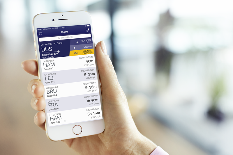 Lufthansa and IBM collaboration puts information at employees’ fingertips