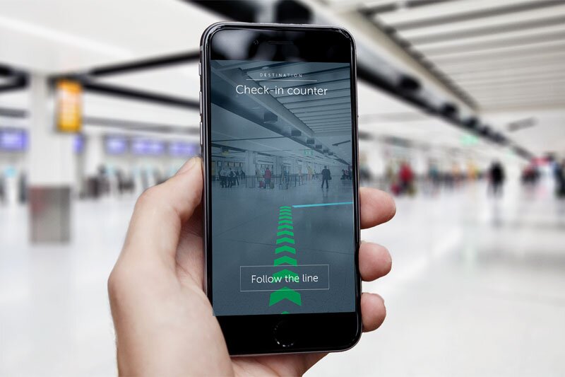 Gatwick installs 2,000 beacons enabling augmented reality