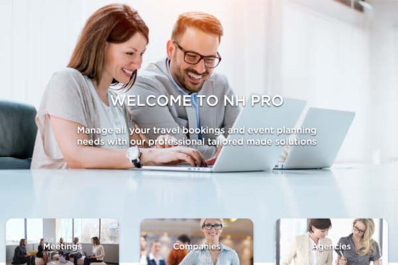 NH Hotels launches trade website for agents and events organisers
