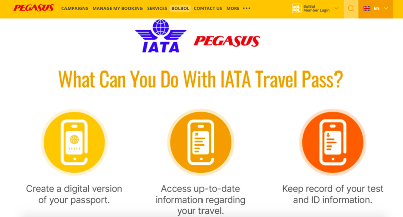 Pegasus Airlines poised to pioneer Iata Travel Pass after successful trial
