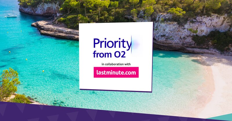 Lastminute.com is named as O2 Priority official travel provider