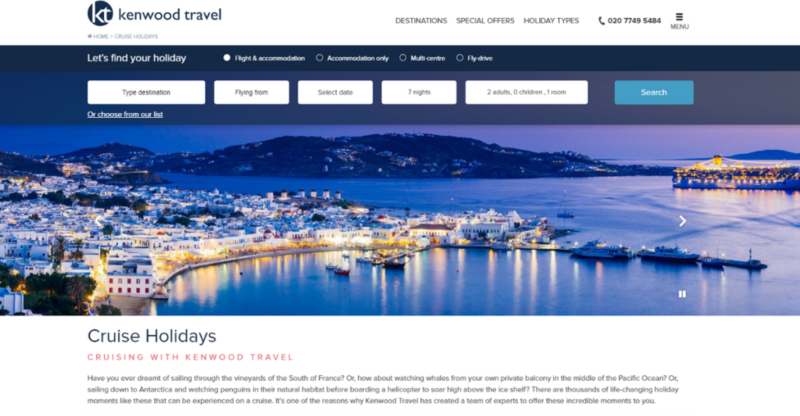 Kenwood Travel launches cruise website with ‘industry first’