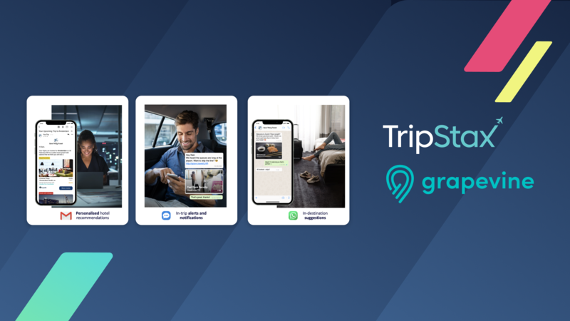 TripStax announces strategic partnership with AI-powered firm Grapevine