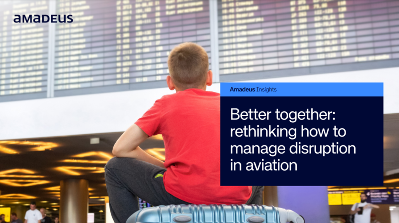 Amadeus study reveals majority of aviation leaders expect flight disruption to remain elevated