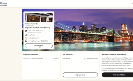 Travel Counsellors for Business launches self-serve booking tool