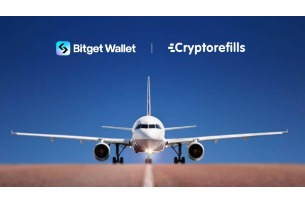 Bitget Wallet partners with Cryptorefills for Crypto travel payments