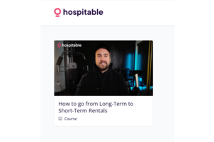 Hospitable launches free ‘academy’ for short-term rental hosts