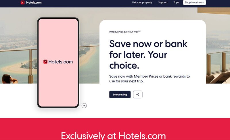 Hotels.com makes discount scheme more flexible