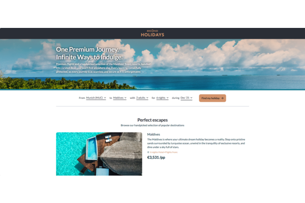 beOnd partners with TUI Airline Holidays and Nezasa for OTA platform